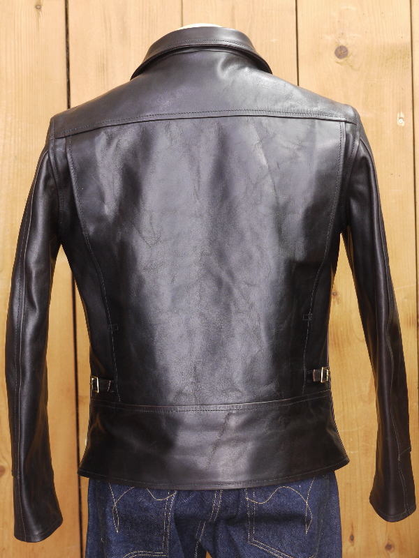 フラットヘッド ホースハイドシングルスポーツジャケット FN-LJ-HS002