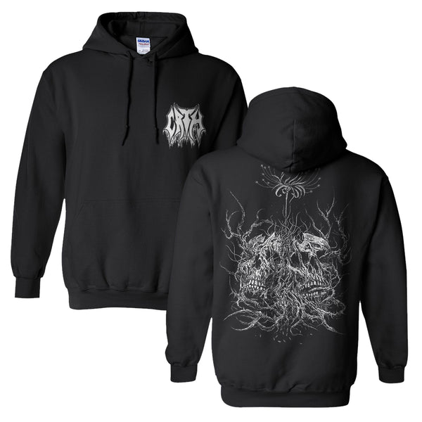 CRTH SKULL PULLOVER BLACK HOODIE | Crossfaith