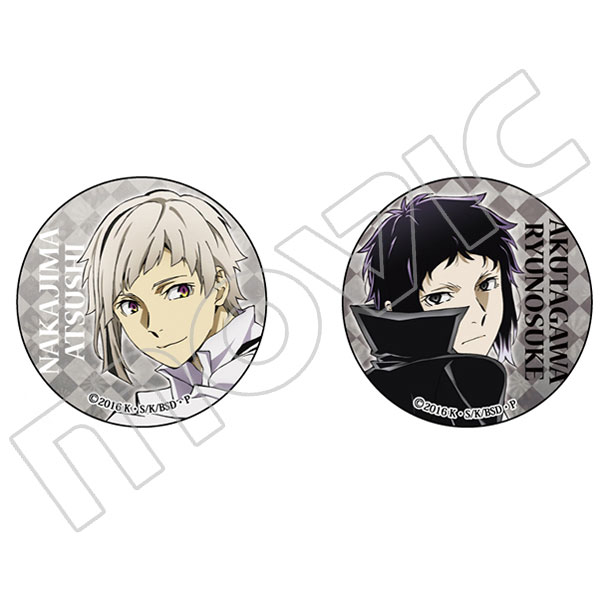 文豪ストレイドッグス 芥川龍之介 缶バッジ pash コレクション 文豪