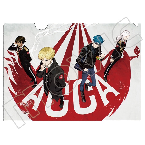 ACCA13区監察課 A4クリアファイル 4枚セット ACCA13区監察課 A4クリア