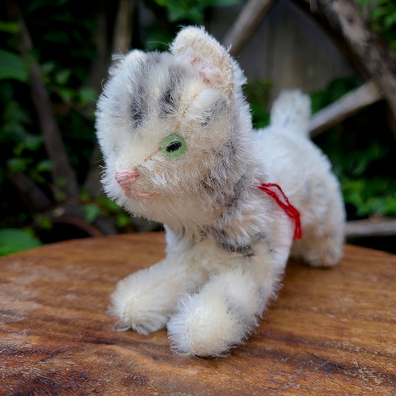 ヴィンテージ シュタイフ ドイツ製 キジトラ子ネコ ぬいぐるみ