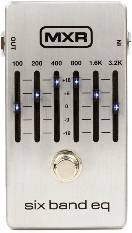 MXR M109S Six Band EQ Effect Pedal | Danville Music