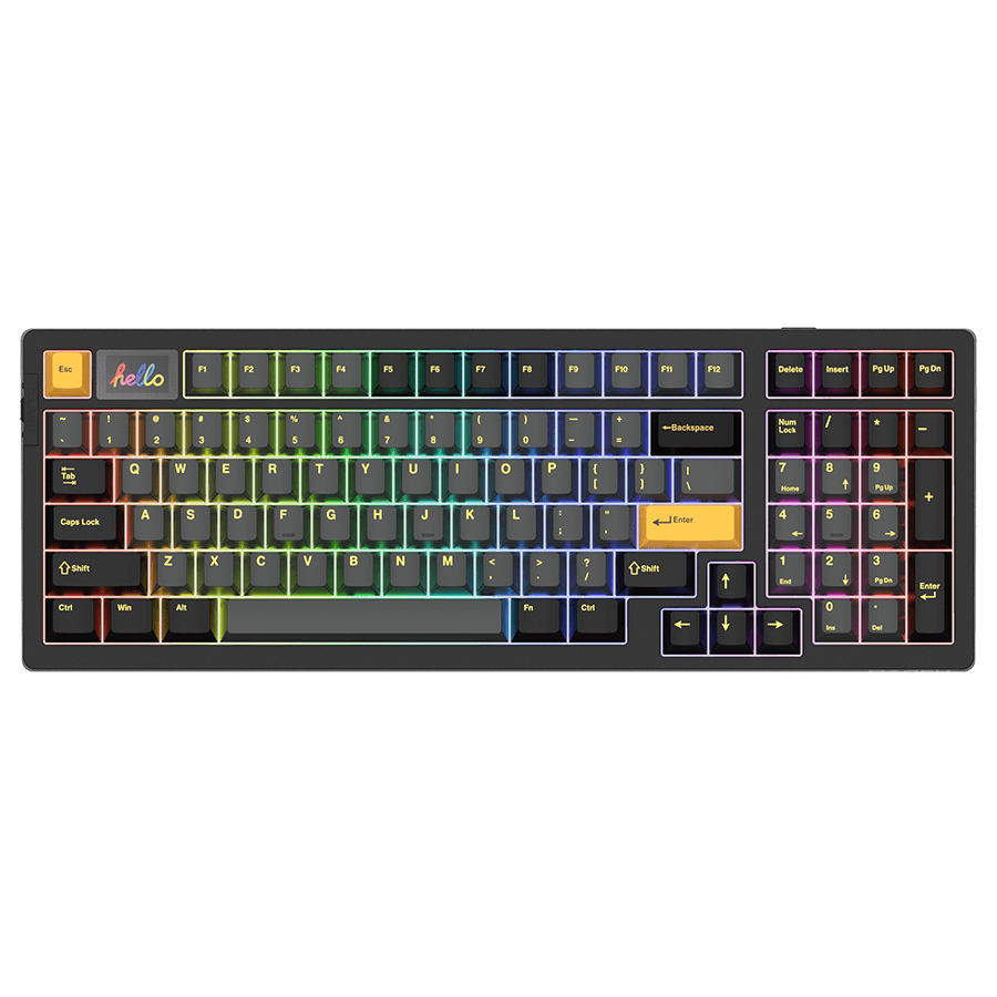 DAREU A98 PRO II | Wireless 98-Key RGB Custom Hotswap Keyboard