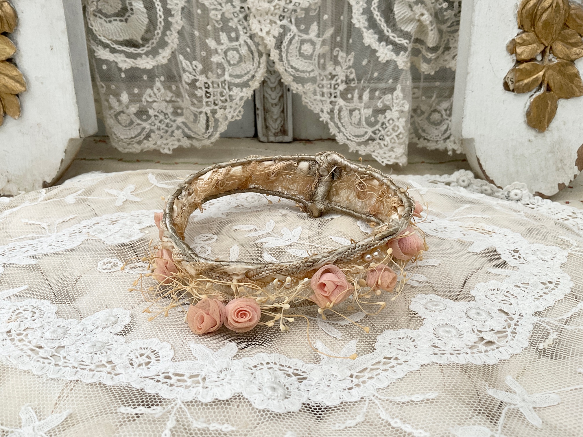 フランスアンティーク花冠