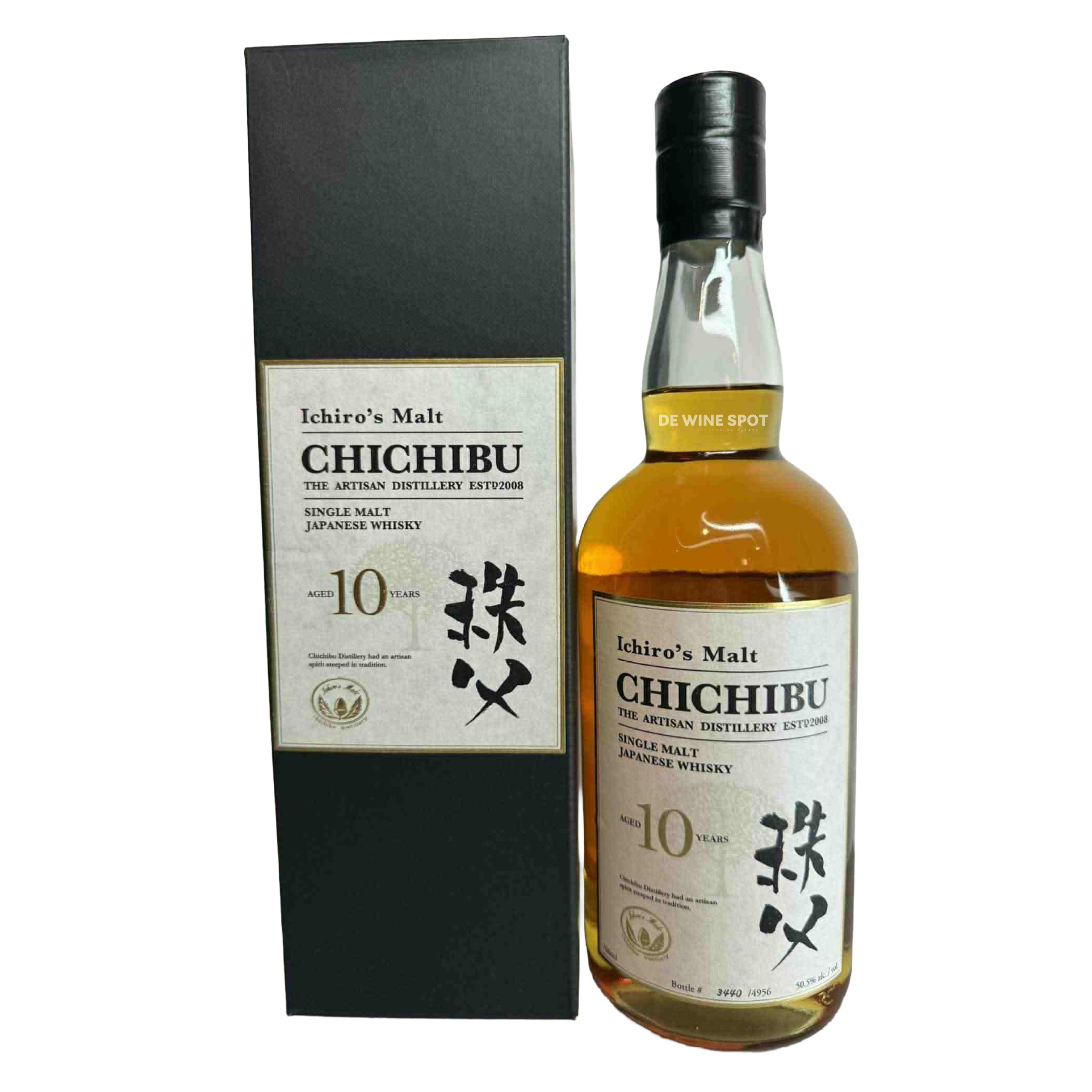 Ichiro's Chichibu Distillery 10 Years Single Malt Whisky – De Wine