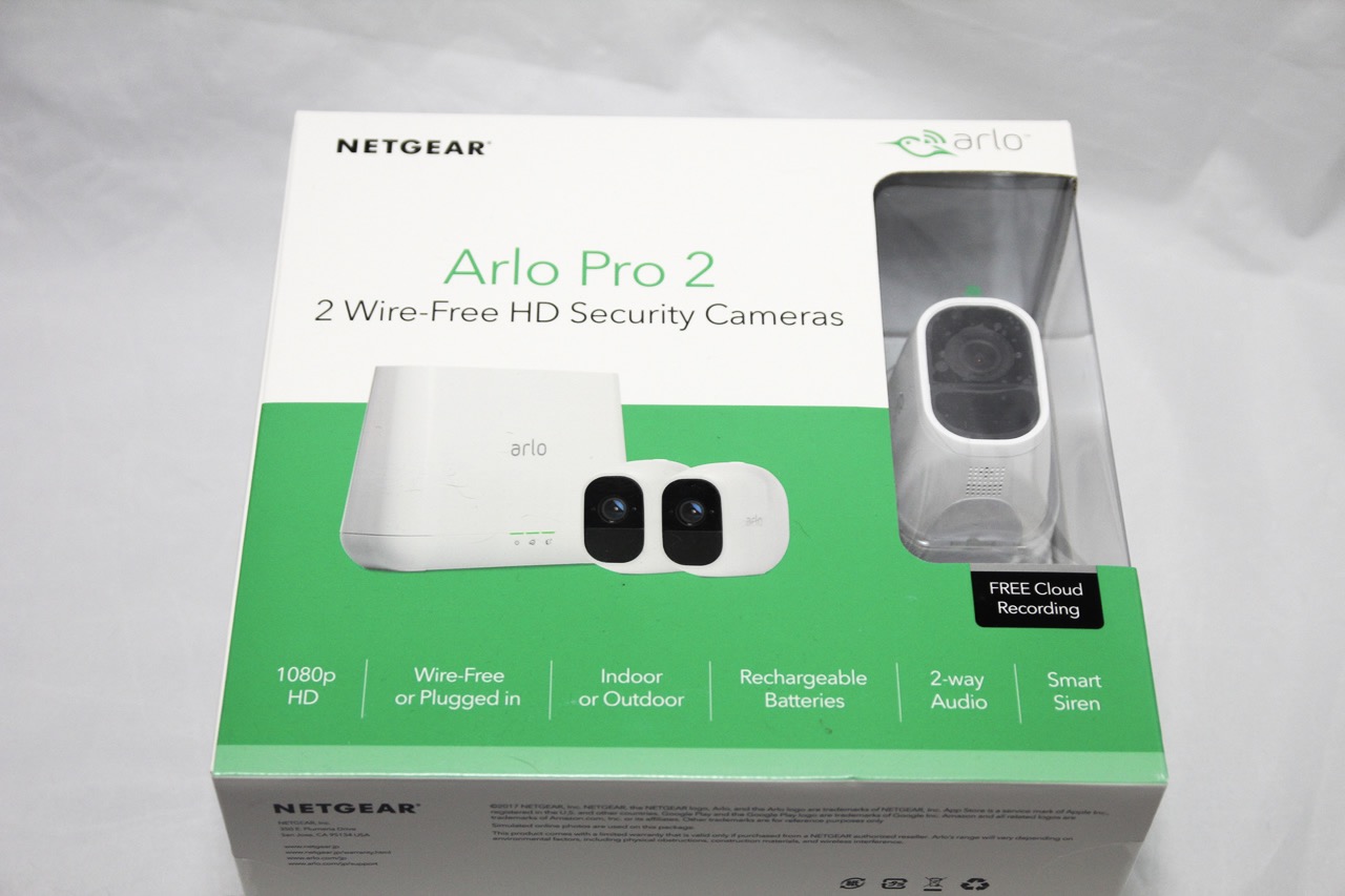 Arlo Pro 2 カメラ3台セット ワイヤレスHD防犯カメラ 【公式通販】