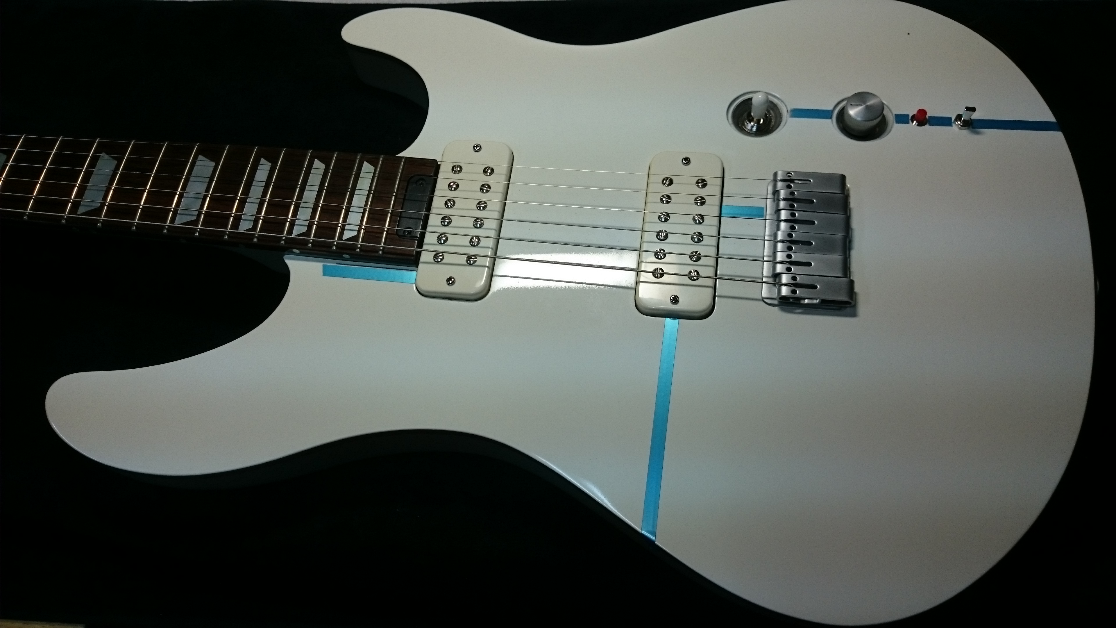 YAMAHA RGXA2 キルスイッチ増設＆LEDスイッチ増設＆トグルPUセレクター