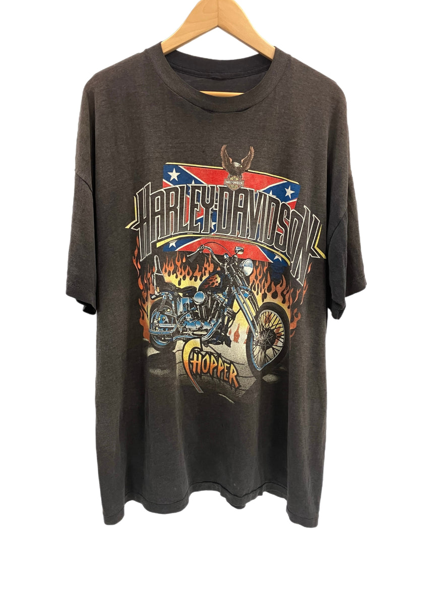 当時物 80's ビンテージハーレーTシャツ 山田レン ハーレーharley