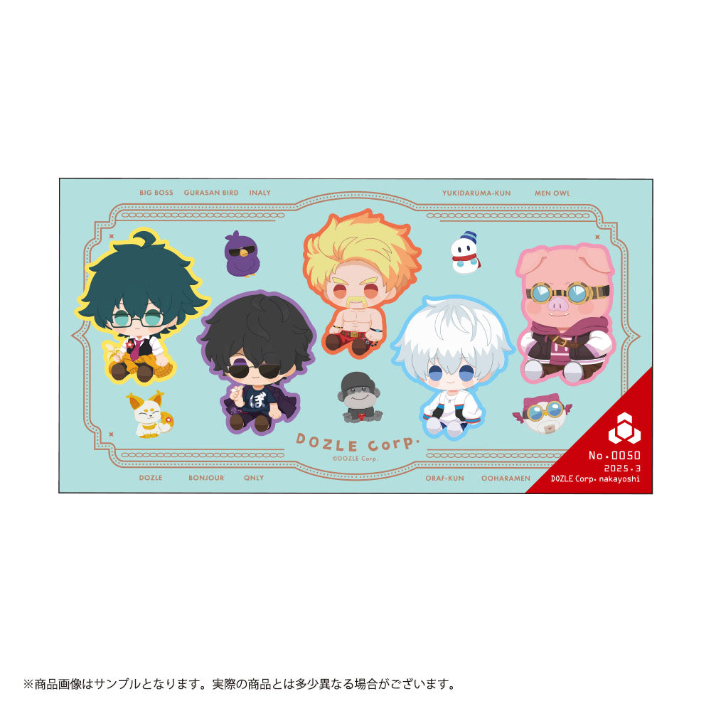 なかよしドズル社 パスポートステッカー【ドズル社パスポートNo.0050