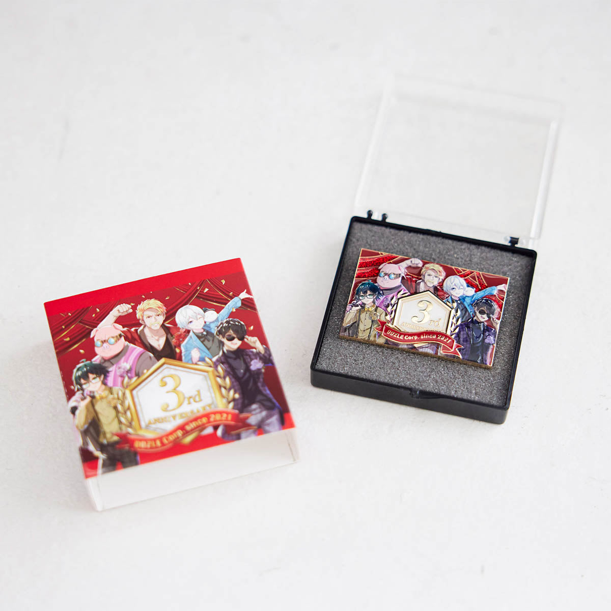 ドズル社3周年 ピンバッジ – ドズル社ストア