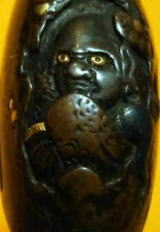 あかえびす堂 たなごころ 骨董品 緒締め玉の頁