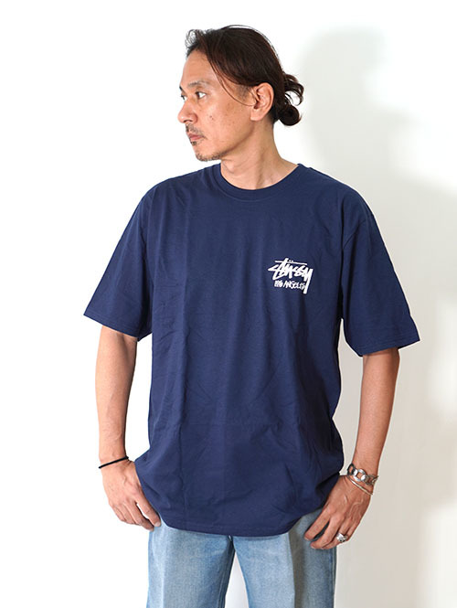 新品未使用 Stussy ロサンゼルス店限定 Tシャツ ホワイト M 希少