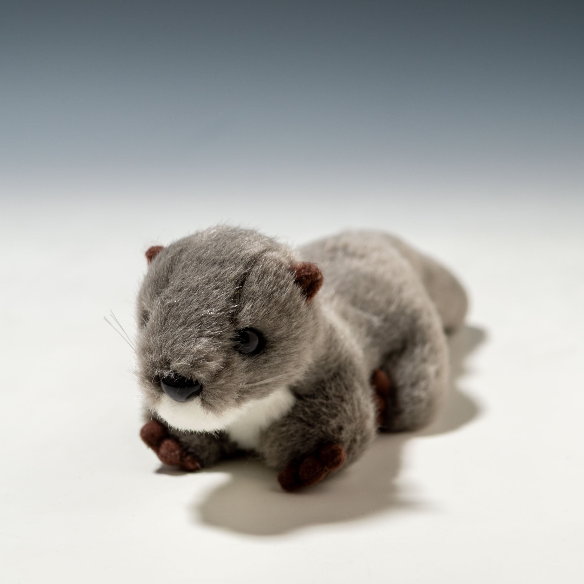 たけのこ TAKENOKO ぬいぐるみ マリンシリーズ カワウソ S グレー