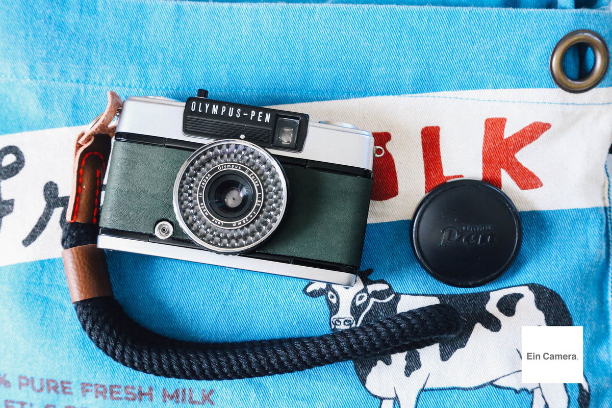 クロコ風 OLYMPUS PEN EE-3 ハーフフィルムカメラ 即撮影可 クロコ風