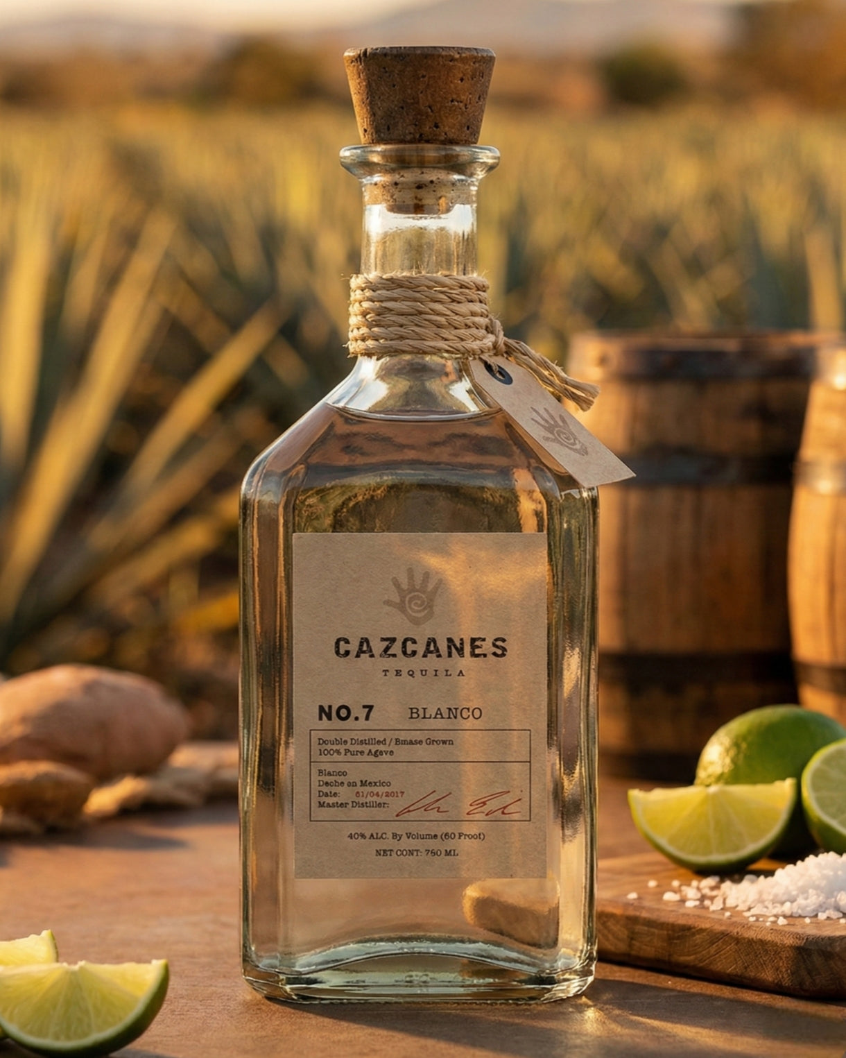 Cazcanes No.7 Blanco Tequila 750ml – El Cerrito Liquor