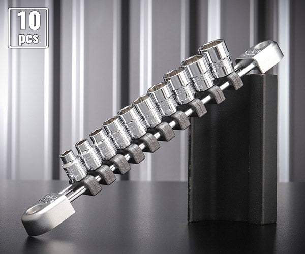 NEPROS NTB210A 6.3sq.ソケットセット(六角) 10コ組 ネプロス