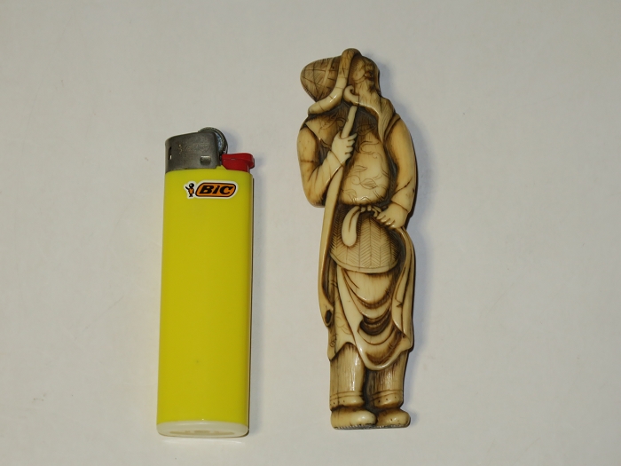 根付 提げ物 阿蘭陀人 オランダ人 在銘 根付 提げ物 阿蘭陀人 オランダ