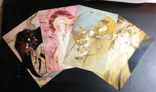 天野喜孝 絵画 騎神来たりぬ DX リトグラフ ファイナルファンタジー