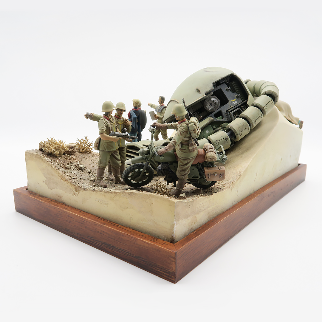 UCHG 1/35 ジオン公国軍 ランバ・ラル独立遊撃隊セット - Fulmando Blog