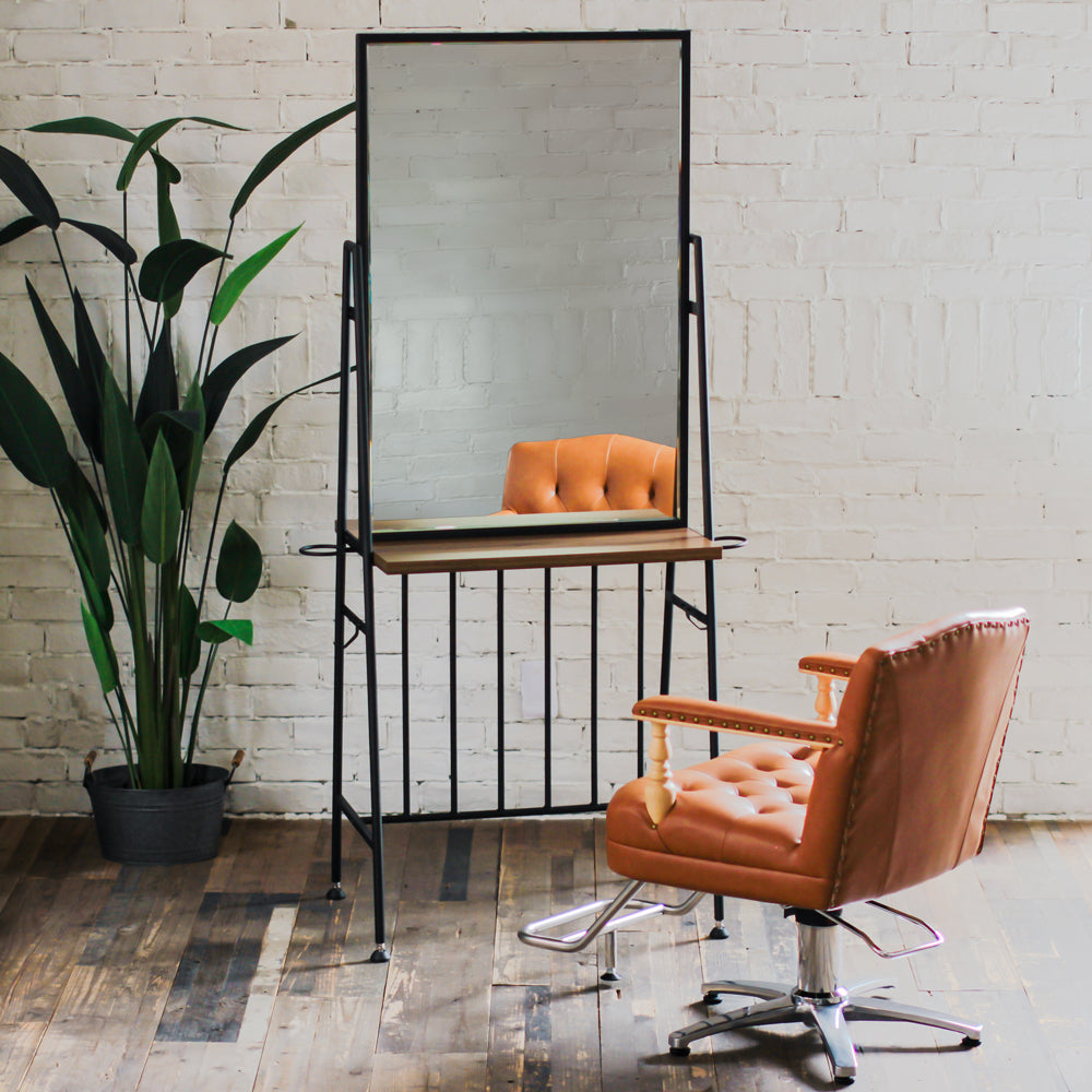 ドレッサー 美容室 大型鏡 美容室 ドレッサー セット面大型ミラー 美容