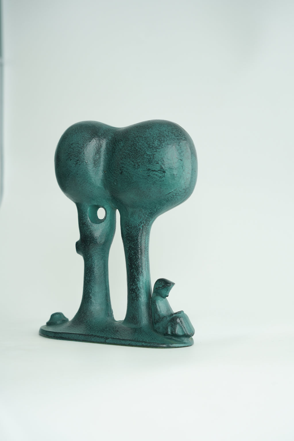 山本正道 鳩と少女 彫刻 オブジェ 女の子 青銅 鉄 鳥 骨董品