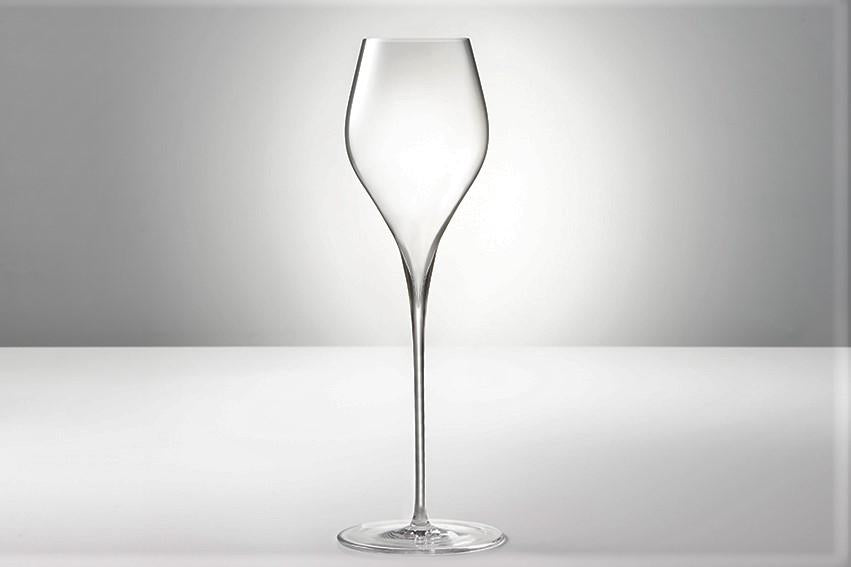 ◇シルバーオーバーレイ シャンパングラス 径14cm 1930〜1940年代