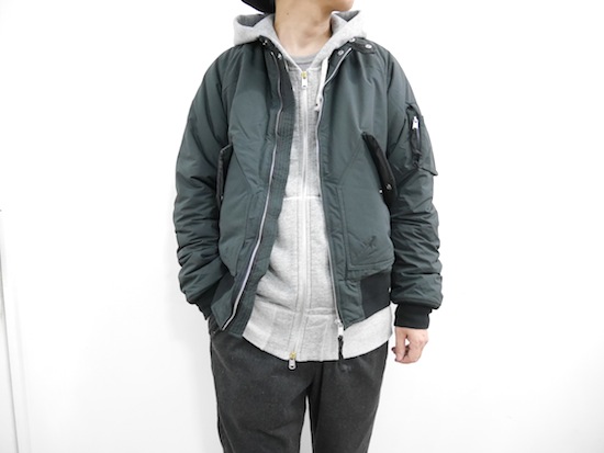 nonnative ノンネイティブ ポリスマンパフブルゾン希少サイズ1 【公式