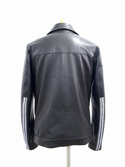 UNDERCOVER ( アンダーカバー ) 袖GIZ柄 シープスキンダブルライダース