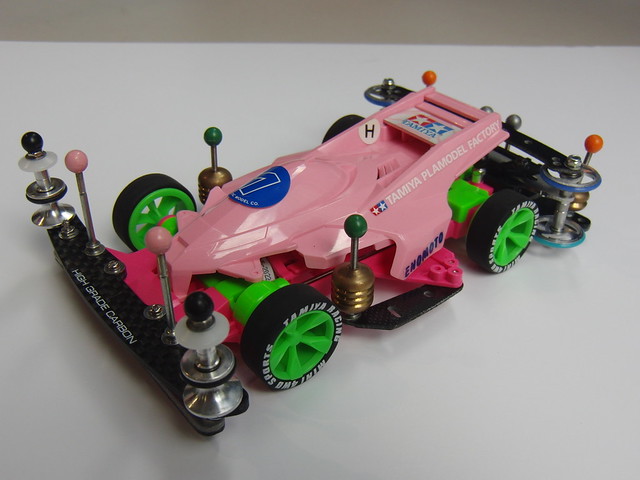 ミニ四駆 MSフレキ マシン完成品 公式 優勝 完成車 実践仕様 ヒクオ