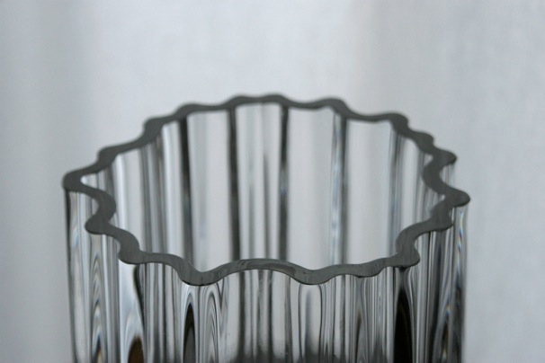 Rosenthal Tapio Wirkkala cogwheel Glass vaseタピオヴィルカラ