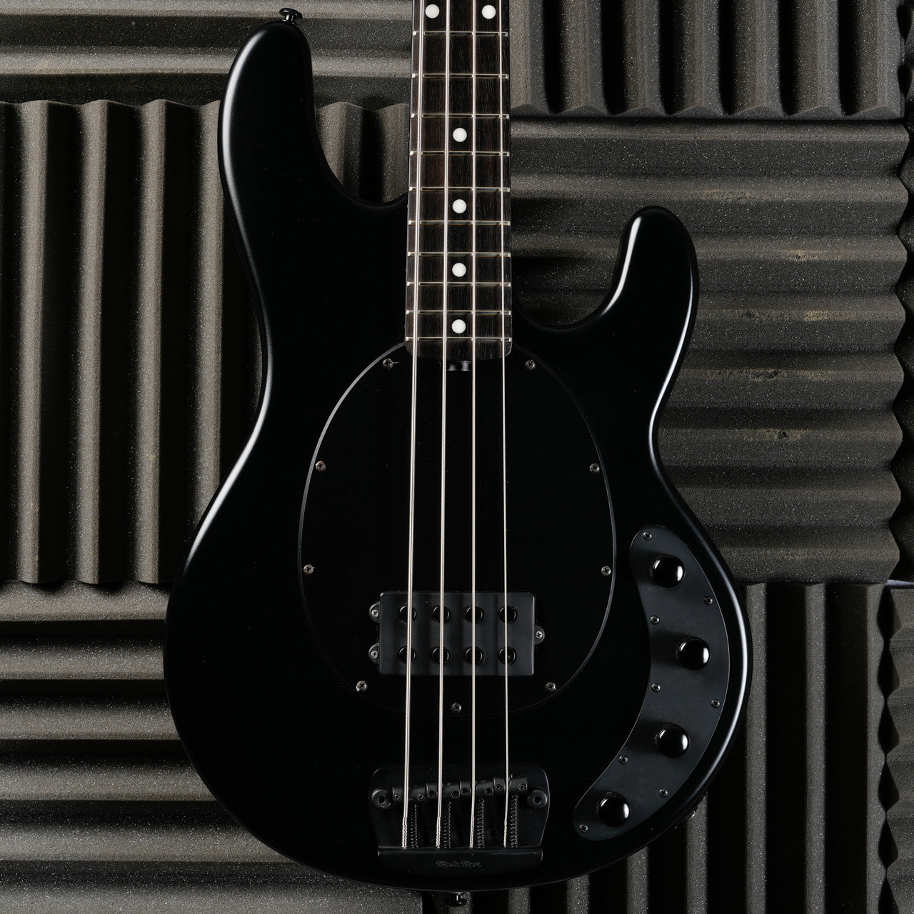 Ernie Ball Music Man StingRay 4 H 2016 - Stealth Black – FenderFever