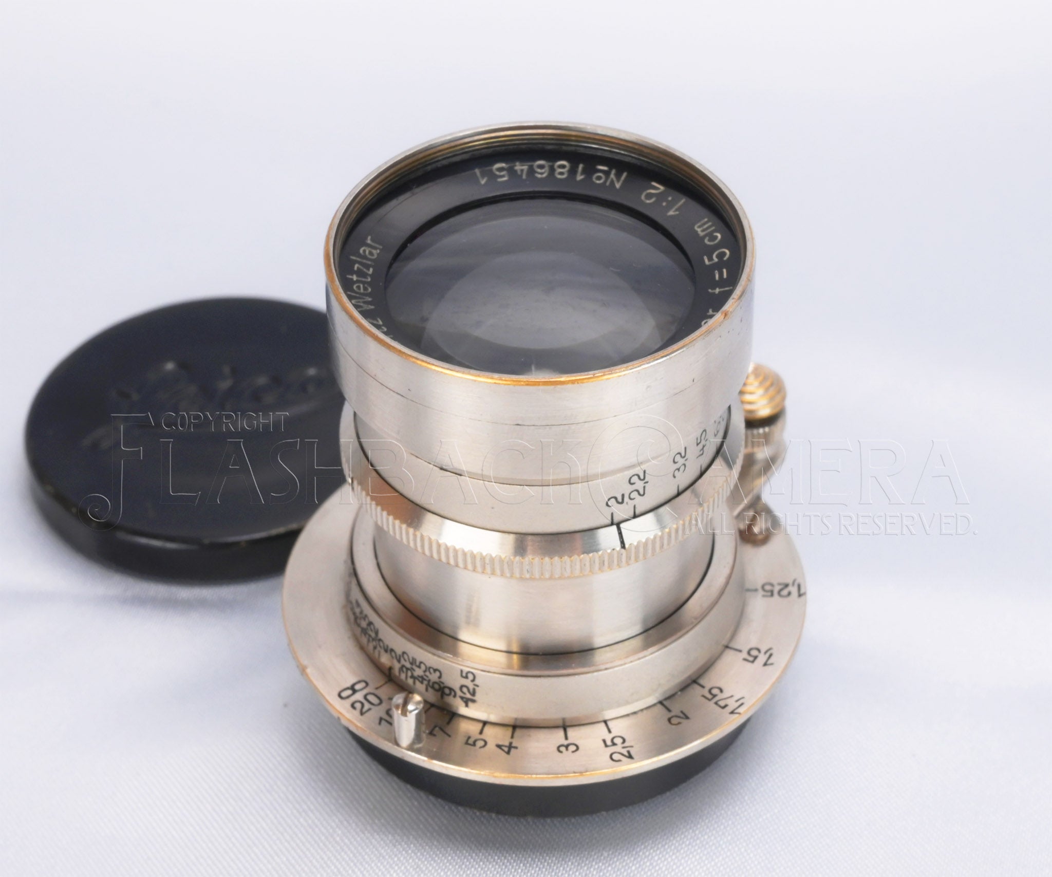 Summar 50mm f2 (L) Rigid Nickel – FLASHBACK CAMERA