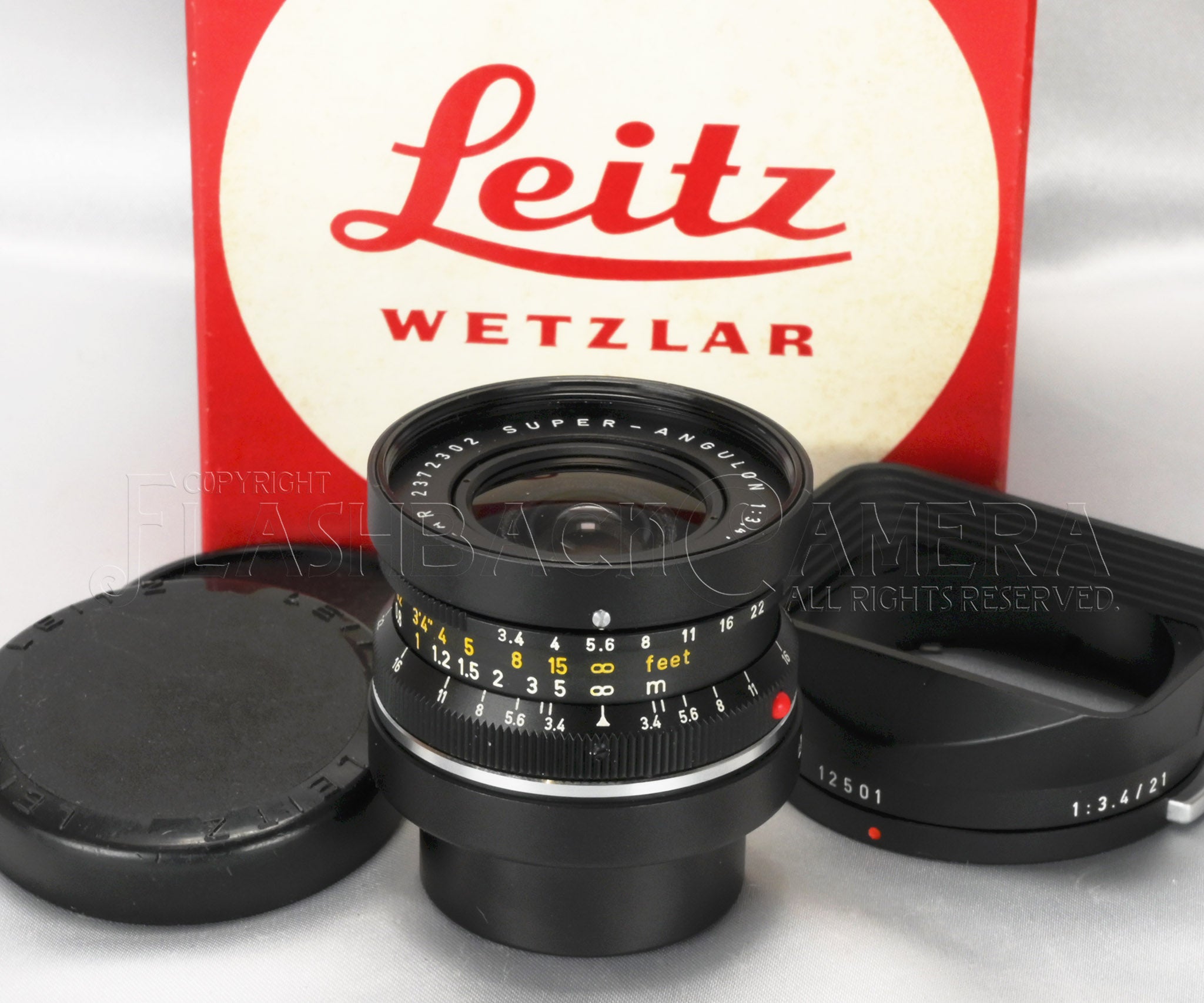 Super-Angulon 21mm f3.4 (M) Black – FLASHBACK CAMERA