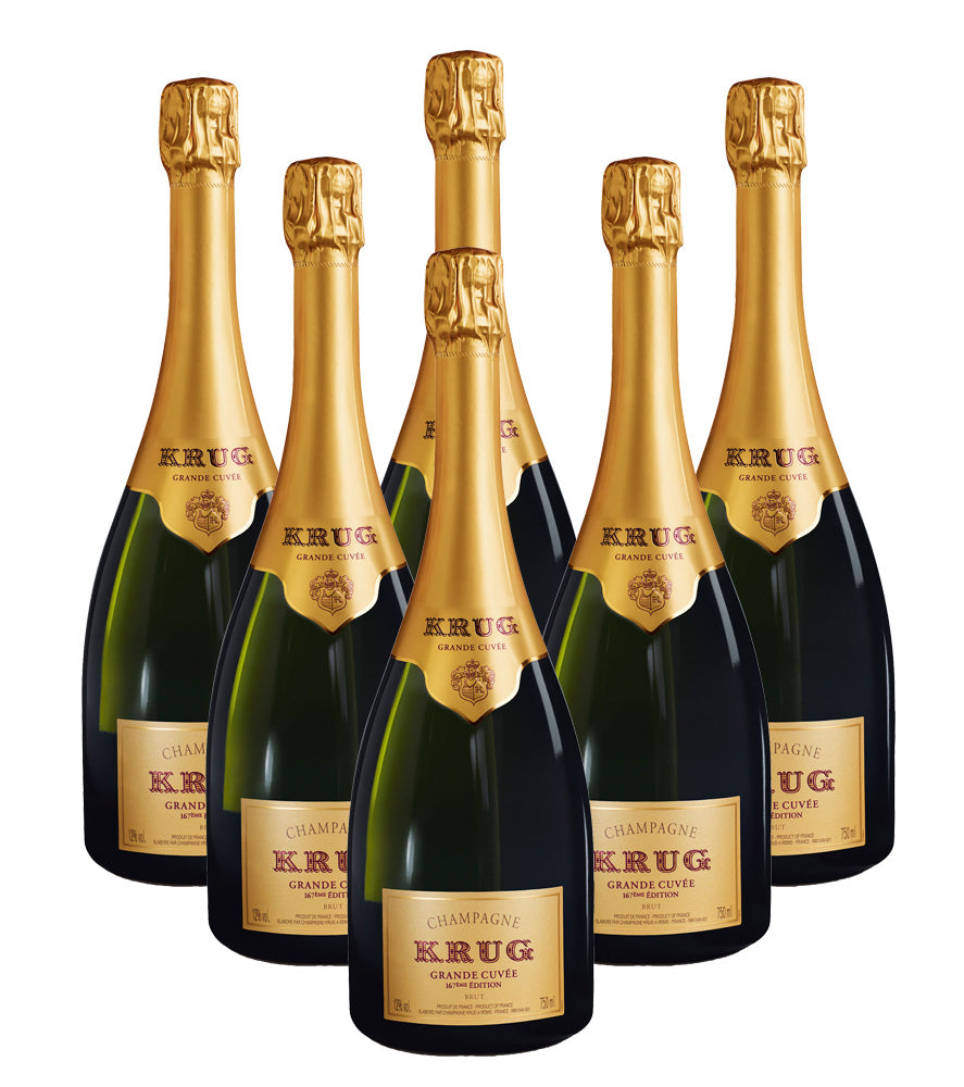 Buy Krug Grande Cuvee 169th Edition Brut Champagne 6 Bottle Case