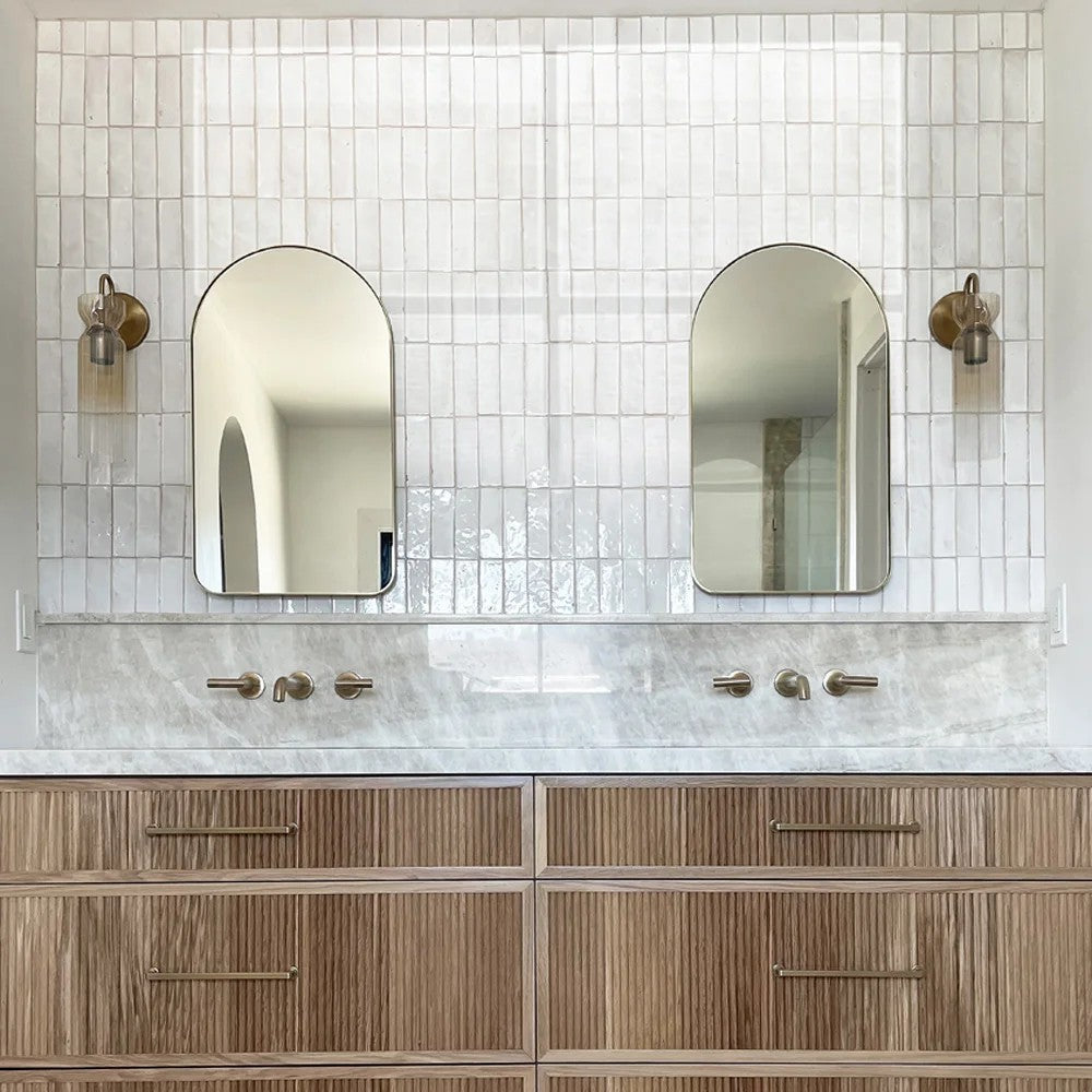 Lungarno 2x6 Zellige Classique Terracotta Tile for Wall