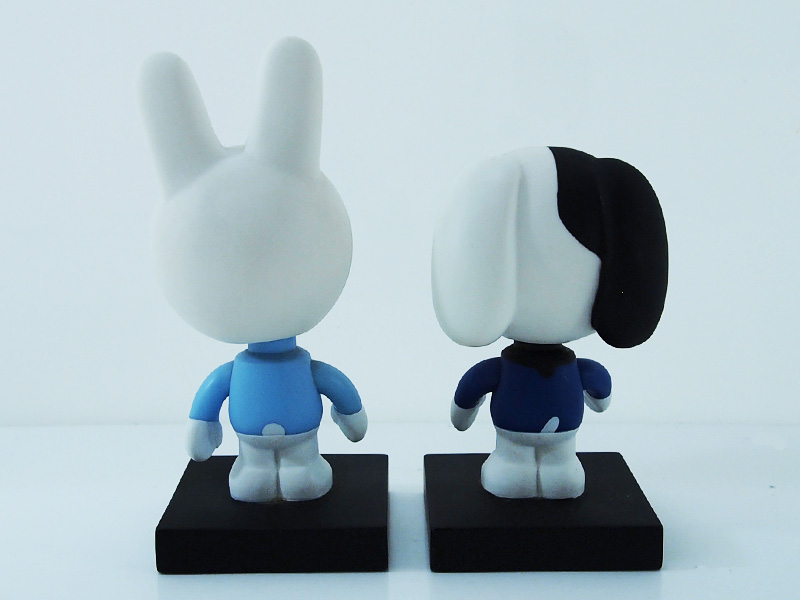 A BATHING APE 'BABY DOGGI'首振り人形 フィギュア 2体セット 犬