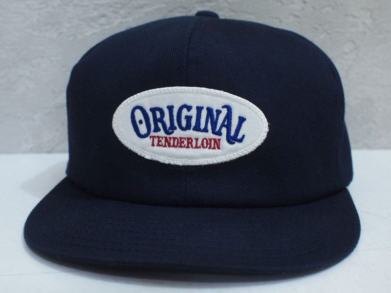 TENDERLOIN 'T-TRUCKER CAP T/C'トラッカーキャップ ネイビー 紺
