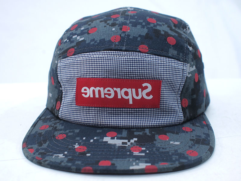 supreme comme des garcon camp cap