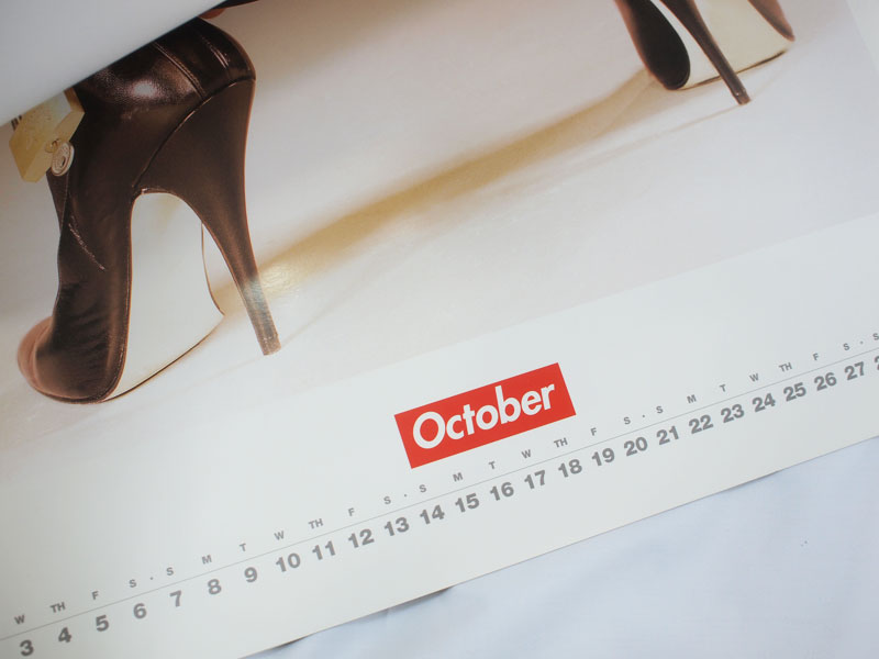 Supreme×JAMIL GS '2001 Calendar'カレンダー Photographs ポスター