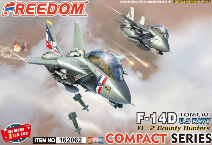 Freedom Model Kits | アメリカ海軍 F-14D トムキャット VF-2