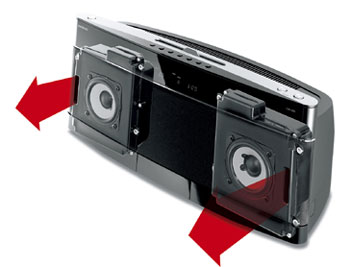 CBX-500シリーズ（iPod/iPhone対応 Dock搭載CDチューナーアンプ