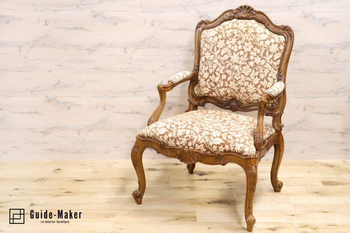 ショップ ④ 1脚 France chair フランス アンティーク チェア 匿名配送