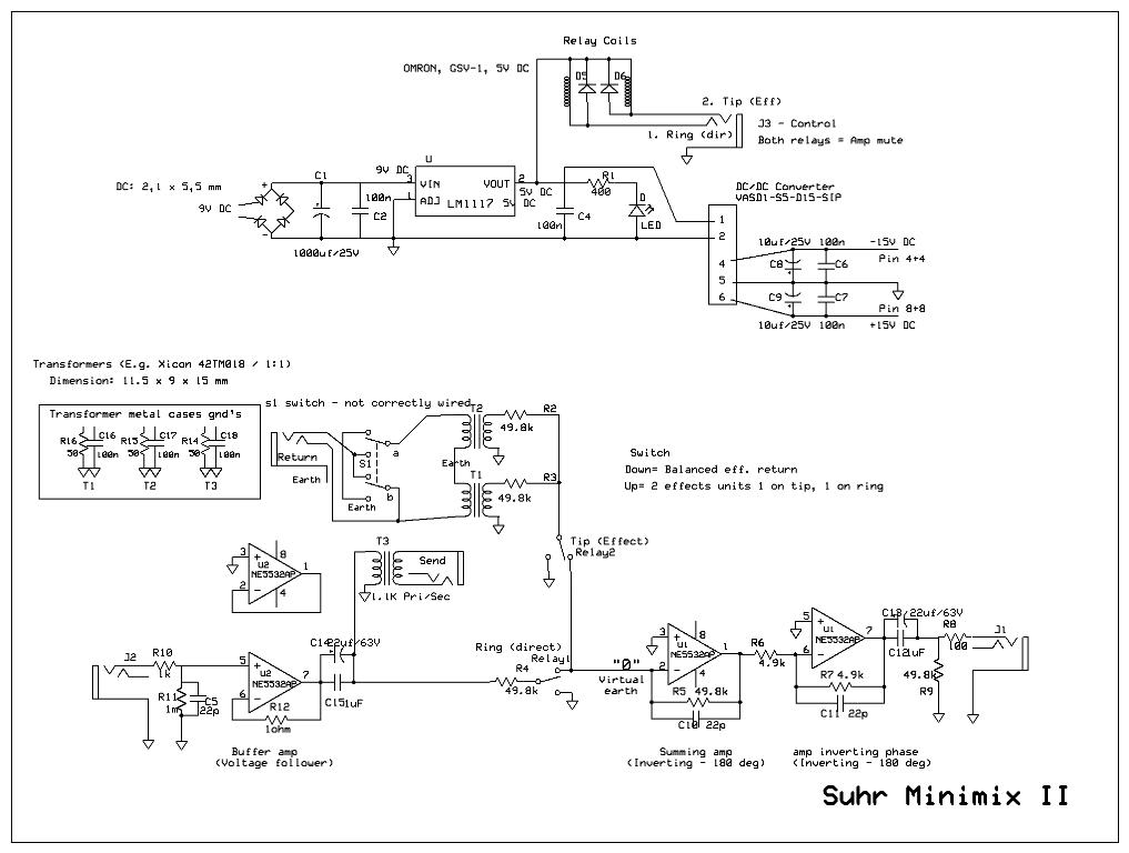 Requests - Suhr Minimix II (Line Mixer for FX Loop)