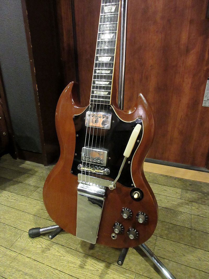 1971 Gibson SG Standard Brown - ヴィンテージギター買取り・販売の