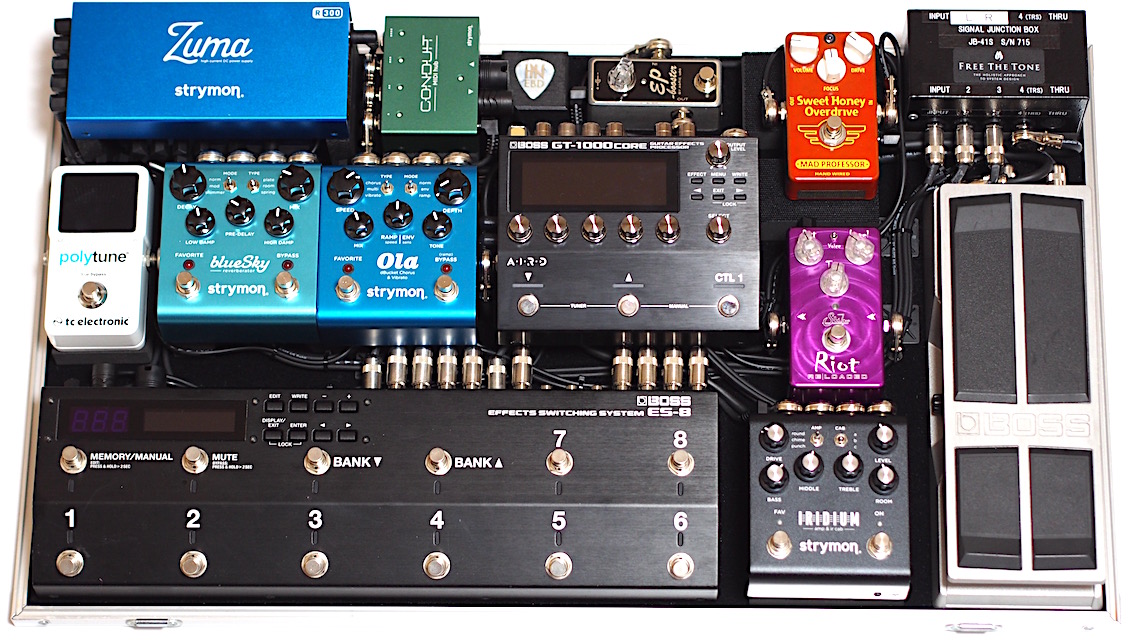 夏］BOSS GT-1000CORE主軸 エフェクターボードセット 夏］BOSS GT