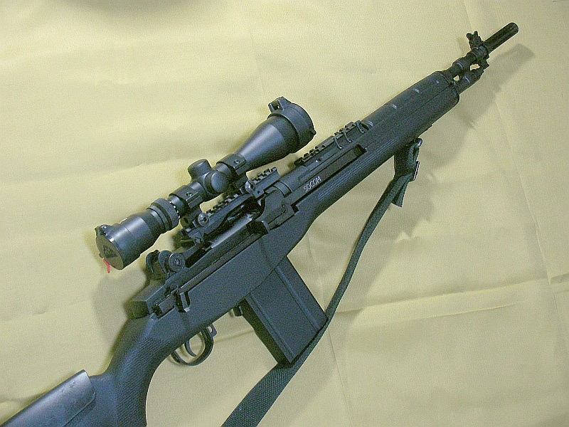 東京マルイm14スタンダード電動ガン+スコープマウント ミリタリー