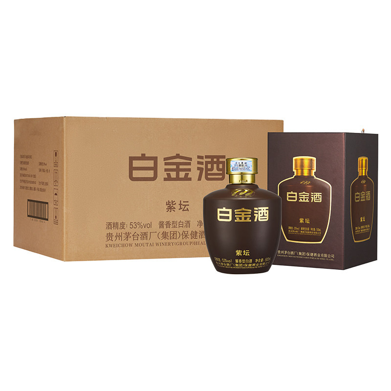 贵州白金酒酱香型白酒53度白金梦酒纯粮酿造500ml整箱装评价- 淘宝网