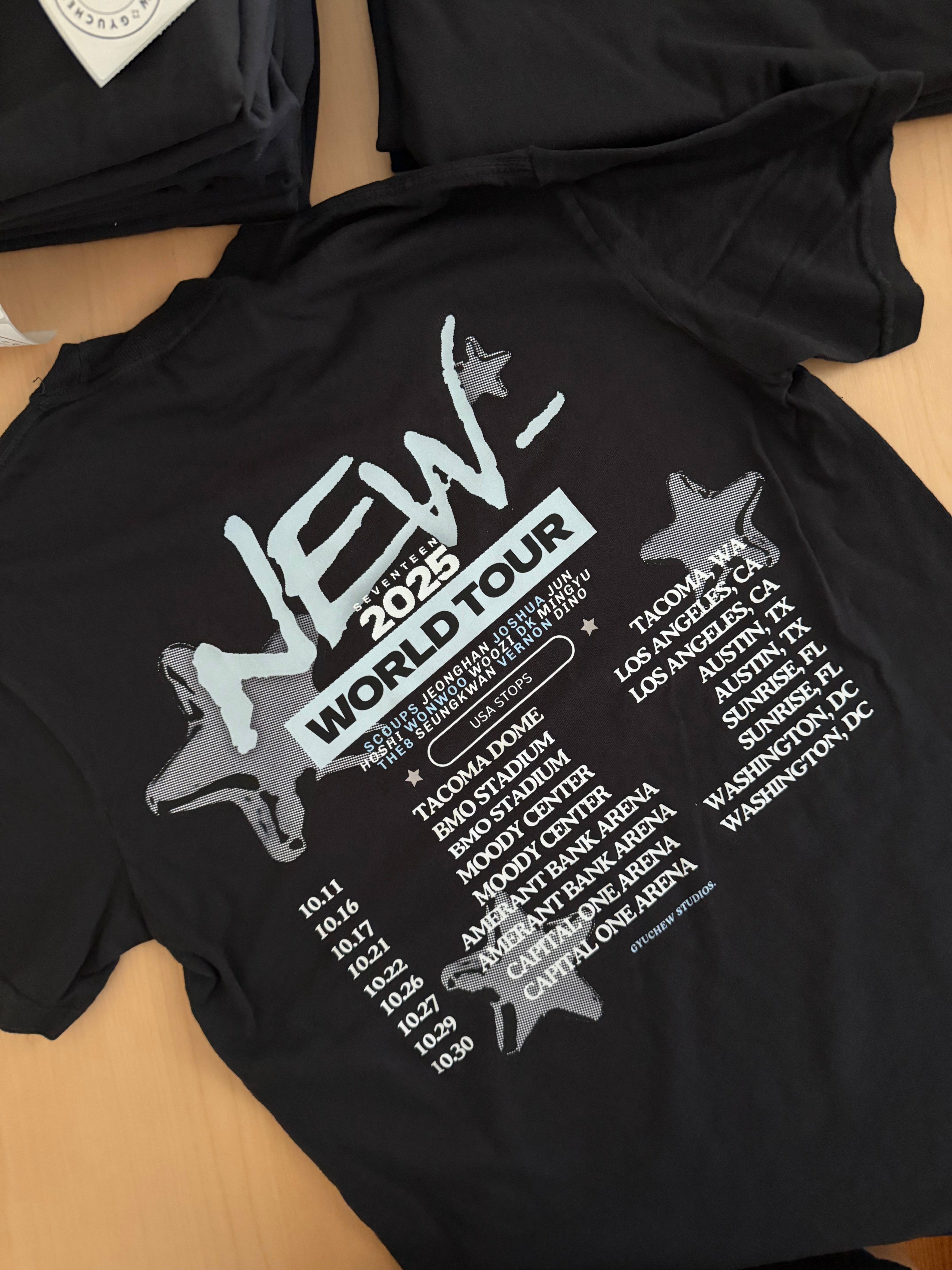 BE:FIRST World Tour 2025 TシャツLサイズ BEFIRST_WORLD-TOUR_告知画像