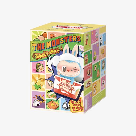 POP MART Labubu The Monsters Wacky Mart Series Figure Blind Box