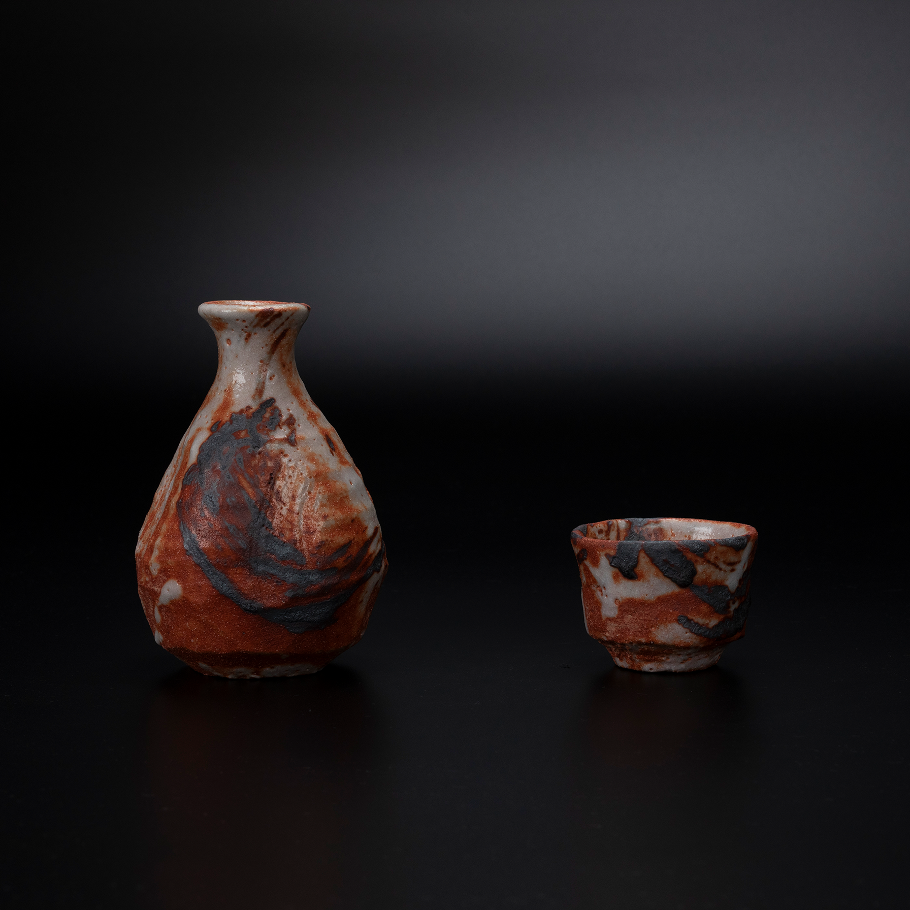 山田大 葡萄志野ぐい呑 山田 洋樹 「 志野ぐい呑 」 酒器 猪口